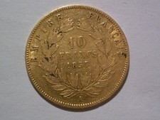 Frankreich: 10 Francs Gold