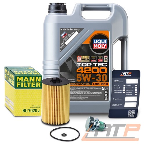 Mann ölfilter 30 - mann, 5w-30