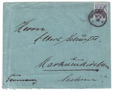 DSWA  Mi. 4  EF   Windhoek 9.11.97 - Markneukirchen