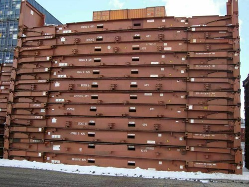 Flat rack container - ft,
