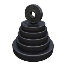 GORILLA SPORTS® Hantelscheiben 50mm Olympia Gewichte Gewichtsscheiben Hantel