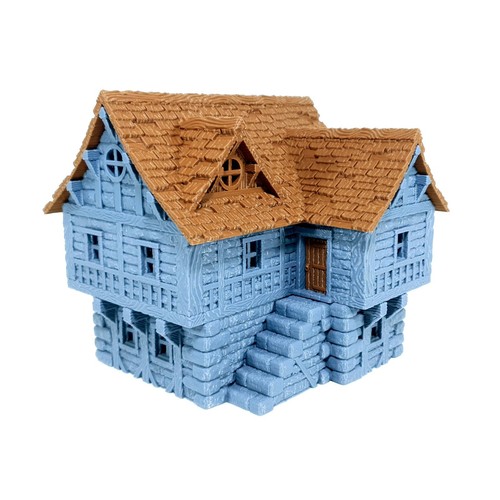 Tabletop terrain dorf haus - haus, 4
