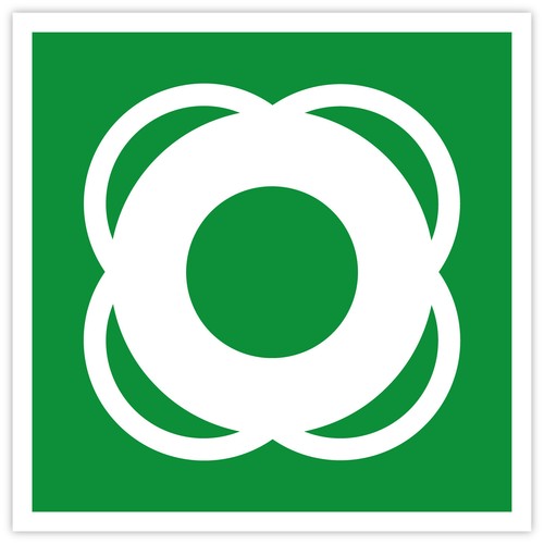 Aufkleber rettungszeichen - aufkleber,