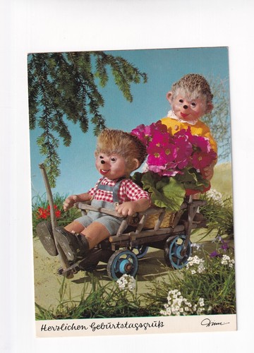 D3123 postcard mecki diehl - postcard,