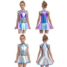 Mädchen Kleid Rave Kostüm