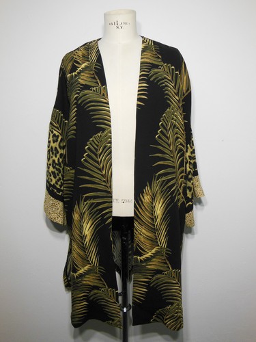 Damen lange kimono - m,