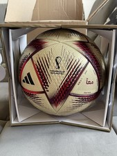 Adidas AL-Hilm PRO Gold HC0437 Finale WM 2022 Profi Matchball Spielball Pallone