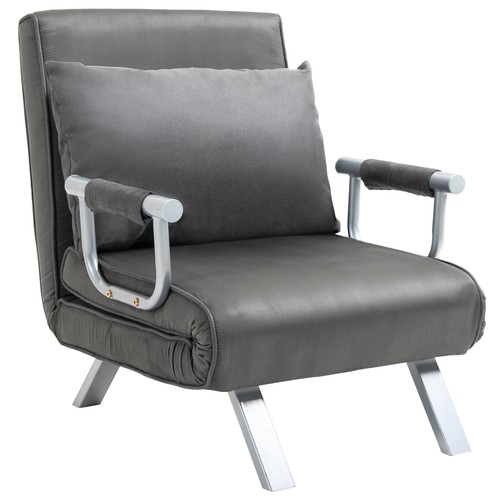 Homcom 3in1 schlafsofa mit - schlafsofa,