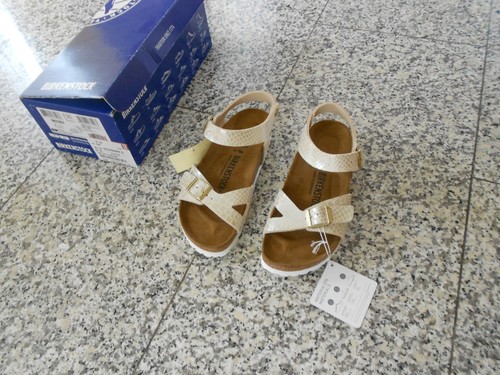 Birkenstock rio shiny snake - birkenstock,