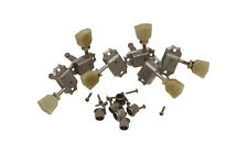 Kluson Single Line Tuner Single Ring 3/3 VTR Vintage Tone Revival Nickel aged...