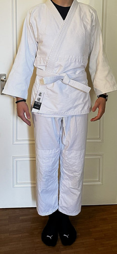 Judo anzug weiß - weiß, für