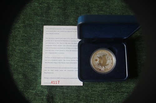1oz kookaburra 2001 privy - kookaburra,