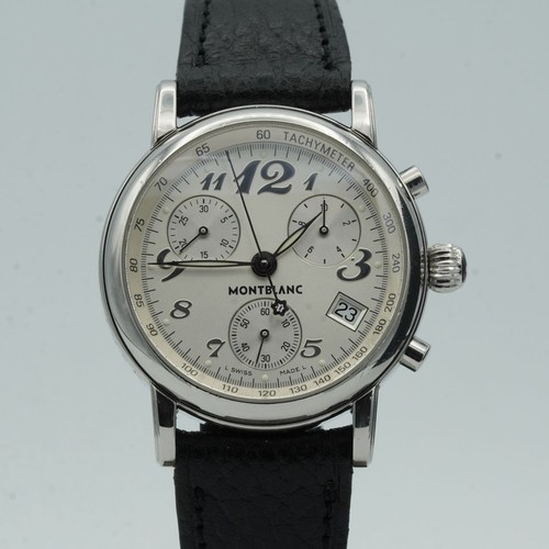 Montblanc star quartz chrono - star,