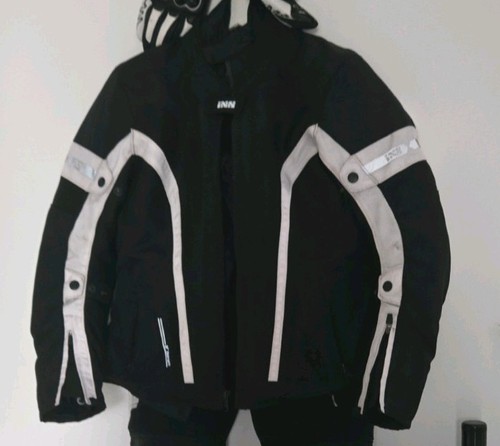 Ixs motorradjacke schwarz - gr.l,
