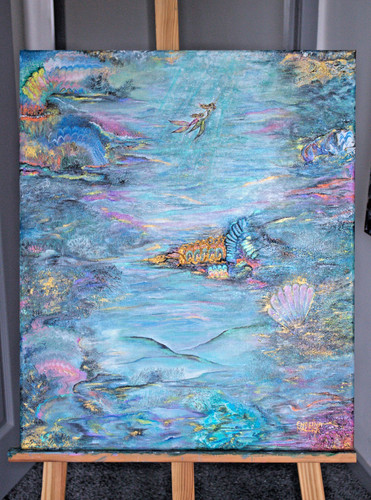 Original abstraktes - original,