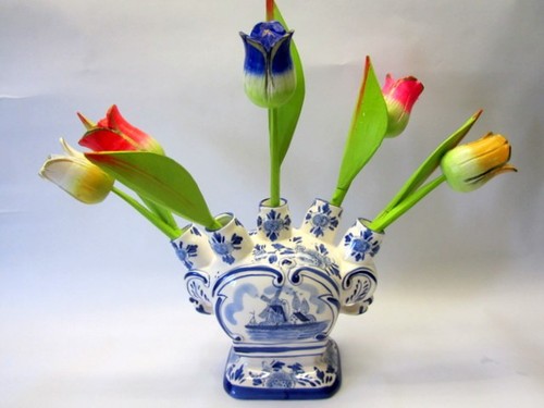 Keramik tulpiere vase - keramik,