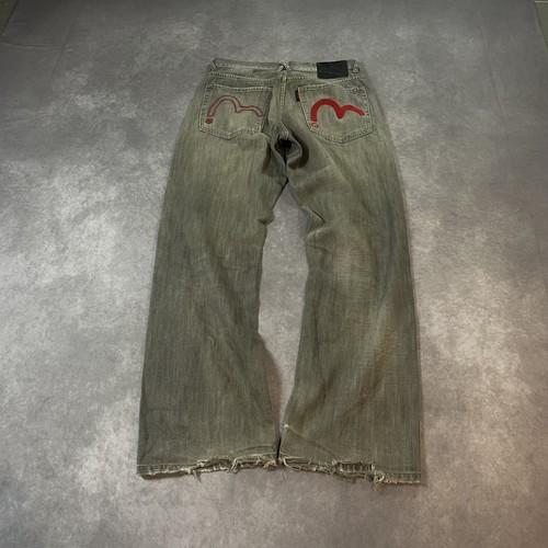 Evisu bootcut jeans w31 l32 - evisu,