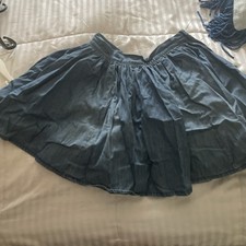 H&m Damen Faltenrock Jeans