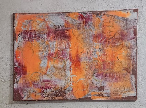 Acrylbild selbst gemalt - , auf
