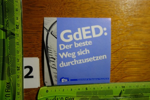 Alter aufkleber deutsche bahn - alter,