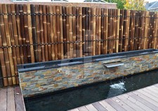 Sichtschutz aus Bambus