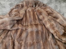 Bisamjacke Pelzjacke Braun 44