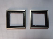 Jung ES2981 Abdeckrahmen 1-fach Serie LS Edelstahl 2 STÜCK