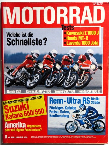 Motorrad laverda - motorrad, 6-81+laverda