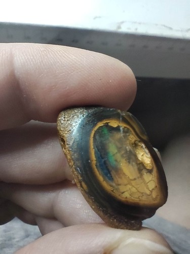 Edelsteine opal nuss anhänger - opal,