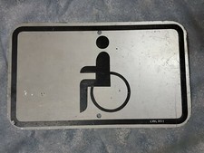 Zusatzschild Schild StVO Behinderte Parkausw. Rollstuhl PKW refl. °