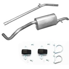 Auspuff Auspuffanlage + Montagesatz  für Seat Ibiza 6L1 6JP  6J8 1198 ccm