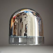 Lampenschirm g9 Ersatz Glas Chromspiegel Klar Rand 25mm Ø130mm Hö 130mm Lo 23mm