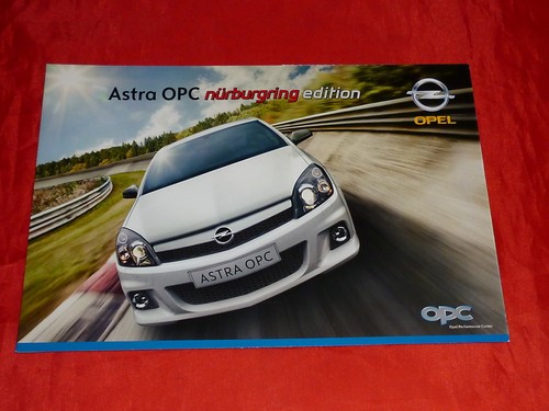 Opel astra opc - astra, "nürburgring