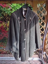 Damen Ledercape poncho 