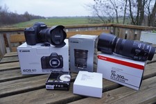 Canon Eos 6D Vollformat + Objektive 24-105 IS STM + 70-300 IS USM + Zubehörpaket