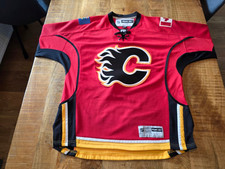 Calgary Flames NHL Trikot Reebok CCM Herren L Vintage Original