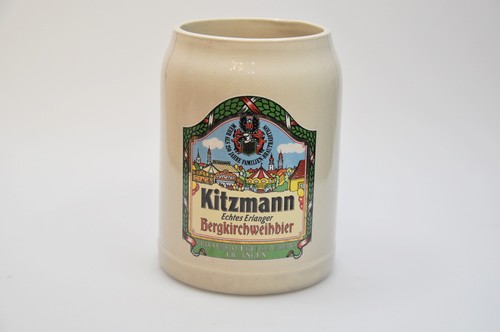 Bierkrug kitzmann erlangen - bierkrug,