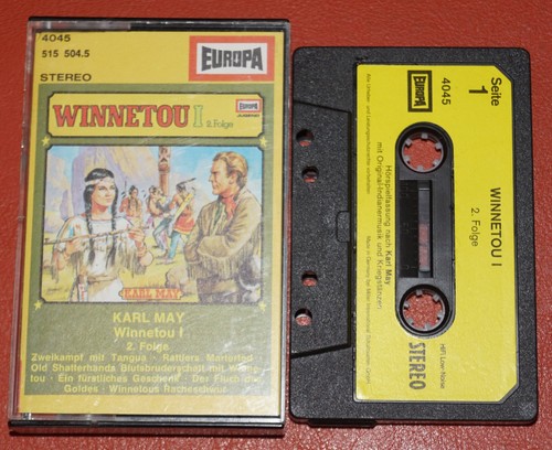 Kassette winnetou i folge - kassette,