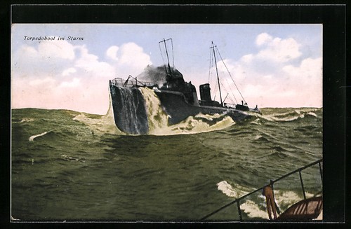Torpedoboot sturm 1928 - ak, im