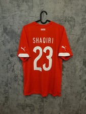 Originales Xherdan Shaqiri Trikot Schweiz WM 2014 Maillot Maglia