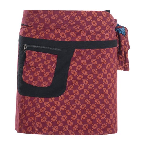 Vishes wickelrock minirock mit - vishes,