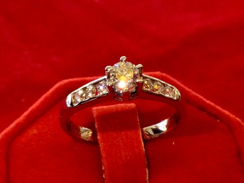 18k gold diamanten ring - 18k,