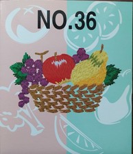 Stickkarte Stickmusterkarte