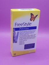 Freestyle Precision Blutzucker-Test 50 Stück PZN 19399915 VD 10/2025 VERFALLEN!!