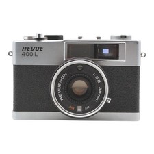 Revue 400 L 400-L 400L Sucherkamera Kamera Revuenon 1:2.8 38mm Optik