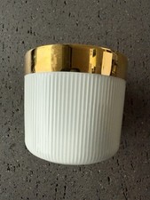 Champagner Becher Sieger by Fürstenberg Weiß/Gold Neu