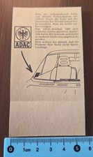 ADAC Aufkleber * Innen *