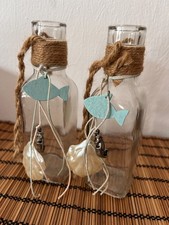 2er Set Deko Vasen / Flaschen