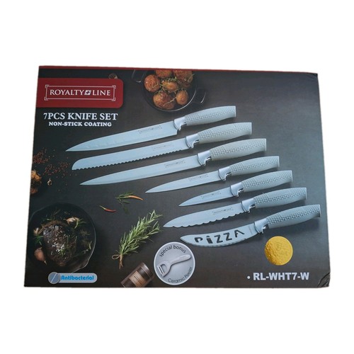 Messer set teilig weiß - messer,