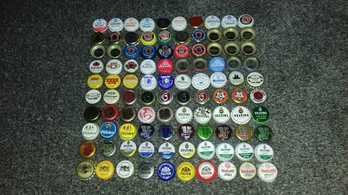 100 verschiedene kronkorken - 100,